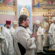митрополит Бориспільський і Броварський Антоній очолив Божественну літургію у Петро-Павлівському соборі міста Бровари