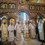 Предстоятель очолив Божественну літургію у кафедральному соборі Борисполя