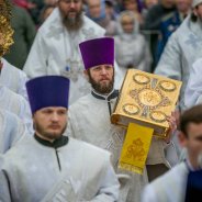 Митрополит Бориспільський і Броварський Антоній очолив Божественну літургію у Свято-Покровському Голосіївському чоловічому монастирі