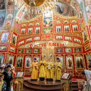 Митрополит Бориспільський і Броварський Антоній очолив святкування престольного свята в Петропавлівському соборі міста Бровари (+відео)