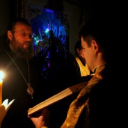 митрополит Бориспільський і Броварський Антоній звершив вечірнє богослужіння в академічному храмі Різдва Пресвятої Богородиці