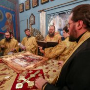 Митрополит Бориспільський і Броварський Антоній освятив нові антимінси для Бориспільської єпархії