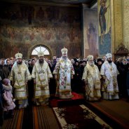 Предстоятель очолив Божественну літургію у Покровському соборі Борисполя