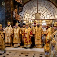 У Неділю м’ясопусну митрополит Бориспільський і Броварський Антоній співслужив Блаженнішому Митрополиту Онуфрію