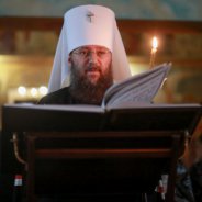 Митрополит Бориспільський і Броварський Антоній завершив читання канону святого Андрія Критського в Кирилівському монастирі столиці