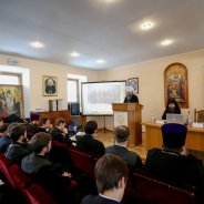 Митрополит Антоній взяв участь у ІХ щорічній конференції «Студентська наука в духовній школі»