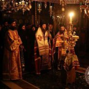На свято Благовіщення Пресвятої Богородиці митрополит Антоній взяв участь у святковому богослужінні на Горі Афон