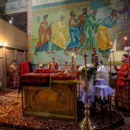 Митрополит Бориспільський і Броварський Антоній звершив вечірнє богослужіння у Бориспільському кафедральному соборі