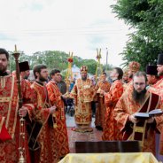 Митрополит Боріспільський і Броварський Антоній освятив дзвони для храму, що будується в селищі Баришівка