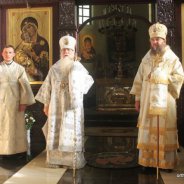 Митрополит Бориспільський і Броварський Антоній взяв участь у традиційній хресній ході в Хусті