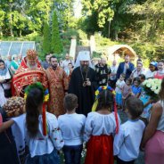 Митрополит Бориспільський і Броварський Антоній очолив престольне свято в Борисо-Глібському храмі міста Вишгорода