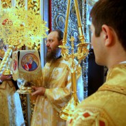 У неділю 20-у після П'ятидесятниці митрополит Бориспільський і Броварський Антоній очолив Божественну літургію у головному соборі Києво-Печерської Лаври