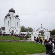 Митрополит Бориспольский и Броварской Антоний принял участие в освящении храма Всех святых в г. Умань