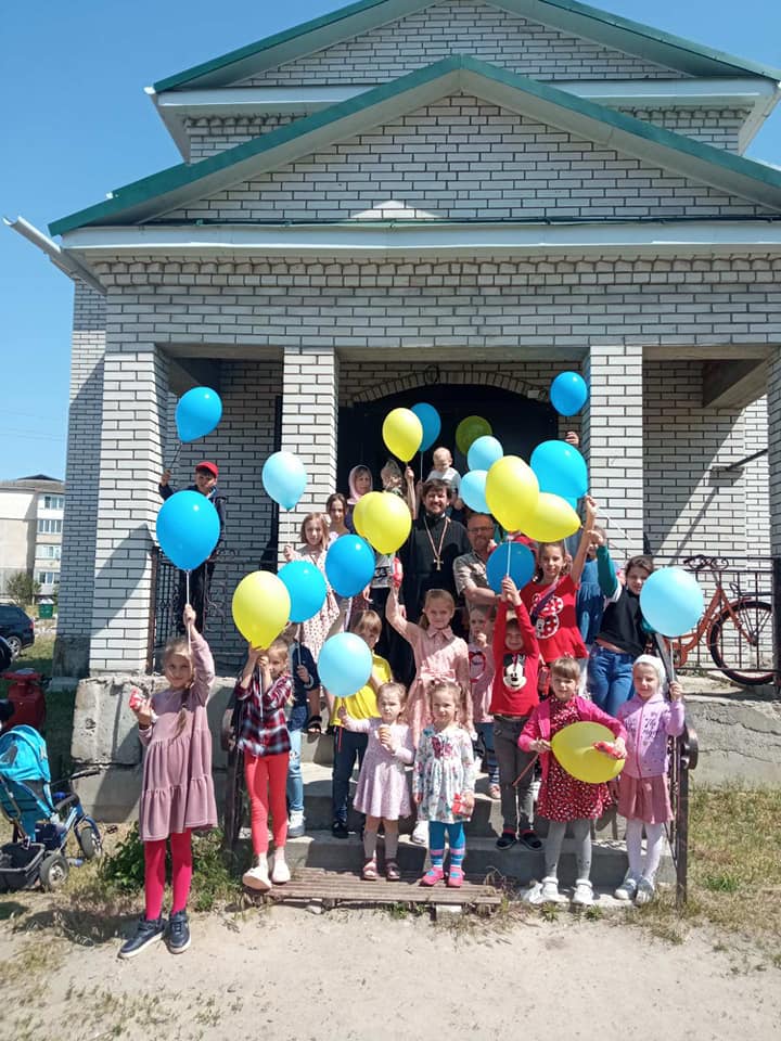 Заходи до Дня захисту дітей на Спасо- Преображенській парафії села Коржі. 