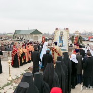 Блаженніший Митрополит Онуфрій освятив будівництво монастиря в селі Зазим’є