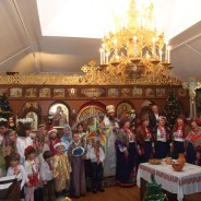 Різдво Христове в храмі Різдва Пресвятої Богородиці села Рудня