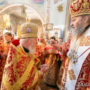 На Світлій седмиці духовенство Бориспільської єпархії ногороджено богослужбовими нагородами