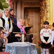 БРОВАРИ. Недільна школа Іоано-Богословського храму привітала парафіян з Днем святих жінок мироносиць