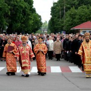 ВИШГОРОД. У день 1000-річчя пам'яті святих благовірних князів Бориса і Гліба була звершена хресна хода миру