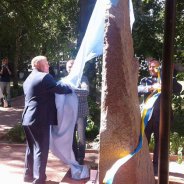 СВІТИЛЬНЯ. Священик взяв участь у відкритті пам'ятника учасникам бойових дій у зоні АТО