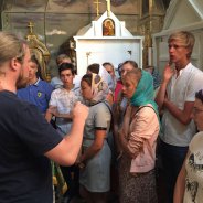 ВИШГОРОД. Завершилася перша зміна православного оздоровчого табору парафії святих Бориса і Гліба на березі Чорного моря