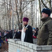 Священик на Вишгородщині благословив присягу новобранців