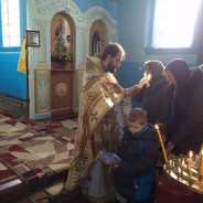БОРИСПІЛЬ. На свято Миколая у храмі Миколая села Рогозів діти помолилися за мир в Україні