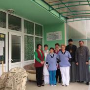 РЕВНЕ. Співробітники єпархіального відділу соціального служіння та благодійності відвідали будинку престарілих 