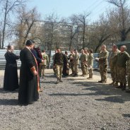 Пасхальна місія військового духовенства у зону проведення АТО