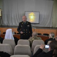 Голова єпархіального відділу по взаємодії зі Збройними Силами та іншими військовими формуваннями взяв участь у щорічних зборах військового духовенства