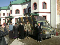 КНЯЖИЧІ. Спасо-Преображенський монастир передав українським воїнам більше ніж півтонни продуктів