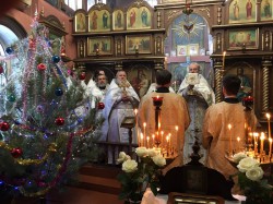 БРОВАРИ. Духовенство спільно відзначило Різдво Христове