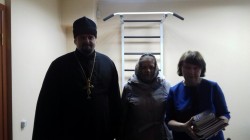 БОРИСПІЛЬ. Петро-Павлівська парафія відвідала територіальний центр соціального захисту населення
