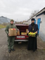 Священники єпархії передали допомогу до Бориспільської виправної колонії