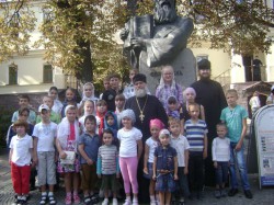 КНЯЖИЧІ. Недільна школа Спасо–Преображенського монастиря здійснила паломницьку поїздку до Києво-Печерської Лаври