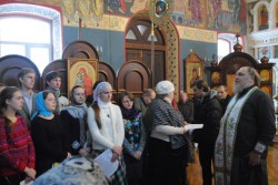 ВИШГОРОД. Прощена неділя в Борисоглібській парафії