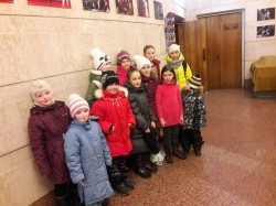 ВИШГОРОД. На різдвяних святках діти недільної школи храму святих Бориса та Гліба відвідали циркову виставу 