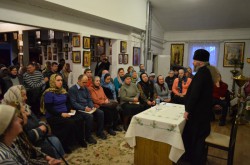 У Бориспільському монастирі відбулася зустріч прихожан з духівником Київських Духовних шкіл