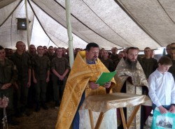 Священики з пастирським візитом відвідали навчальний центр Національної гвардії України