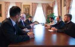 Митрополит Бориспільський і Броварський Антоній зустрівся з представником Державного департаменту США