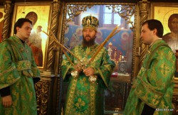 В день Собору преподобних Печерських керуючий Бориспільською єпархією звершив Божественну літургію