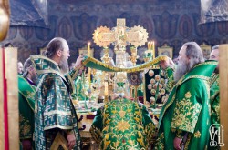 У Неділю другу Великого посту митрополит Бориспільський і Броварський Антоній співслужив Блаженнішому Митрополиту Онуфрію