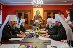 Відбулося засідання Священного Синоду Української Православної Церкви