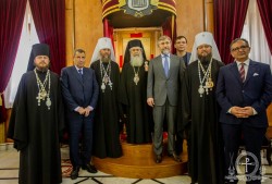 Митрополит Бориспільський і Броварський Антоній очолює офіційну делегацію УПЦ на Святій Землі