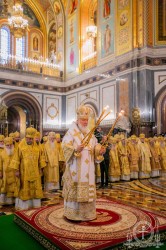 Митрополит Антоній привітав з 50-літтям з дня чернечого постригу та перебування у священому сані Святішого Патріарха Кирила