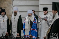Митрополит Бориспільський і Броварський Антоній взяв участь у панахиді за спочилим Предстоятелем УПЦ у День його народження
