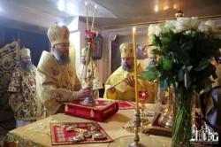 Митрополит Антоній очолив торжества з нагоди святкування 10-річчя єпископської хіротонії митрополита Сєверодонецького і Старобільського Никодима