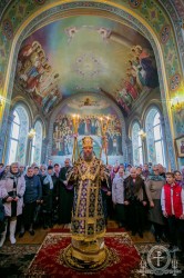 Митрополит Бориспільський і Броварський Антоній очолив престольне свято у Житомирському Свято-Хрестовоздвиженському кафедральному соборі