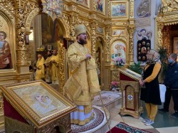 Єпископ Преяслав-Хмельницький Діонісій очолив святкування престольного свята в храмі апостола Іоанна Богослова м. Бровари