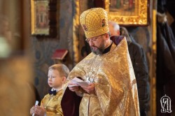 У Неділю сиропусну митрополит Бориспільський і Броварський Антоній співслужив Предстоятелю у Києво-Печерській Лаврі